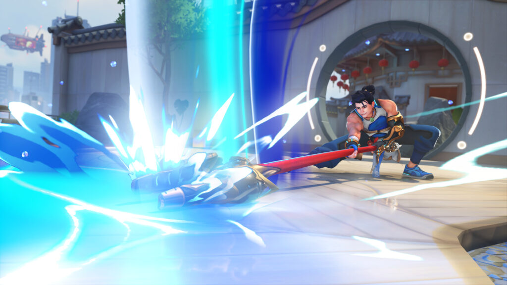 Wuyang with his Xuanwu staff (Image via Blizzard Entertainment)