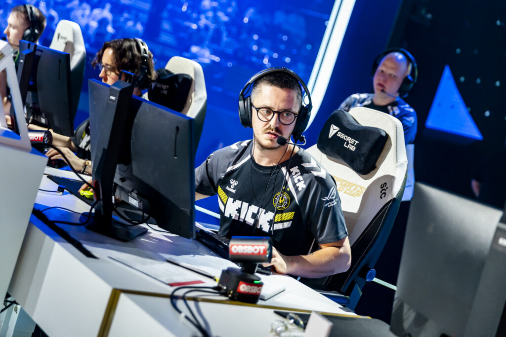 Team Vitality at the CS2 EWC 2025 (photo by Esports World Cup | Viola Schuldner)