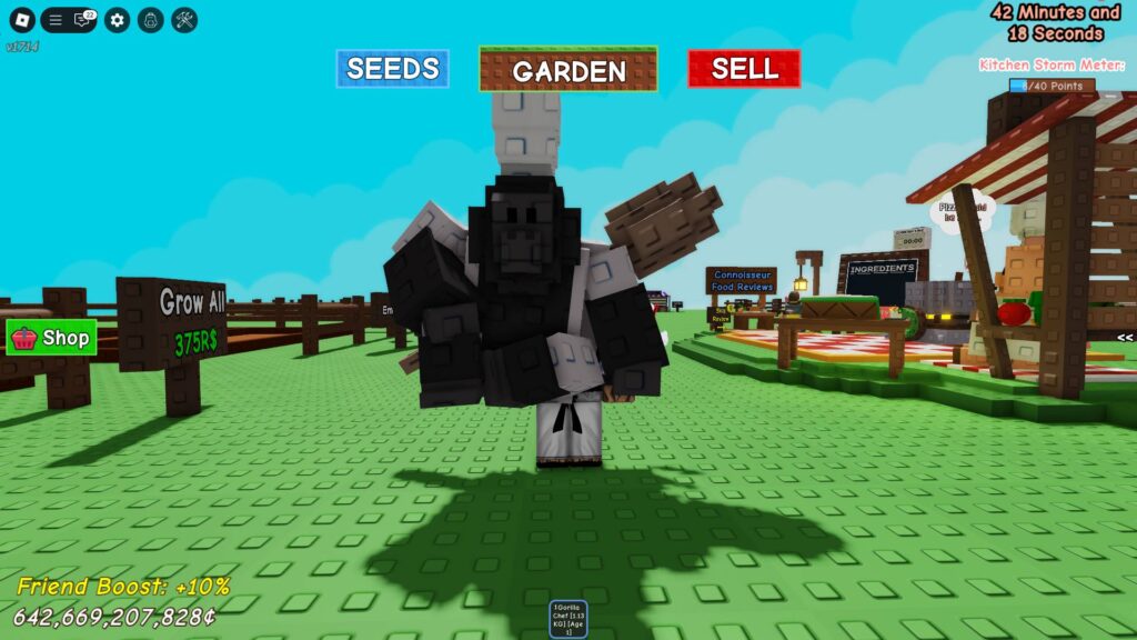Get the Gorilla Chef as soon as you see it from the Food Connoisseur's rewards! (Screenshot via esports.gg)