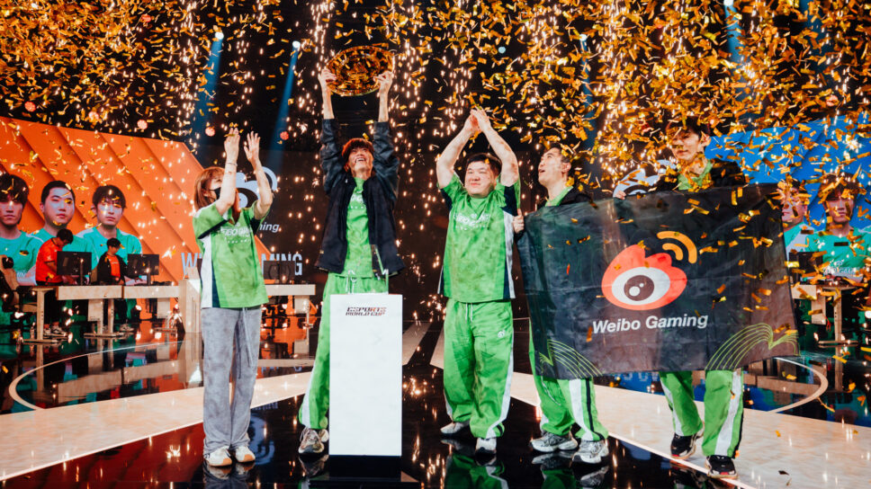 Weibo Gaming players win TFT at EWC 2025: “I believe this MVP prize doesn’t belong to me alone, but to every single one of WBG.” cover image