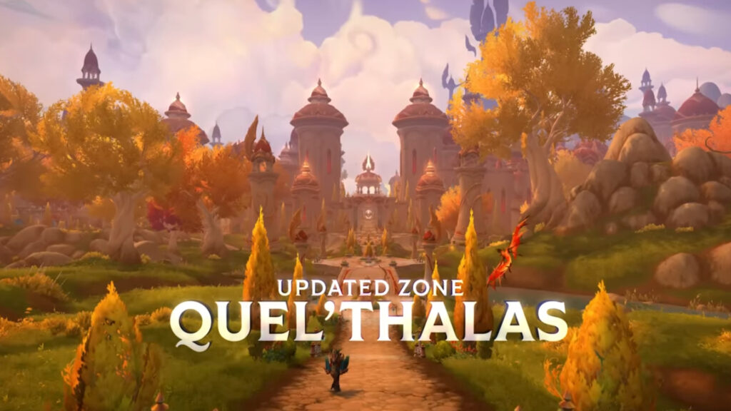 Eversong Woods (Image via Blizzard Entertainment)