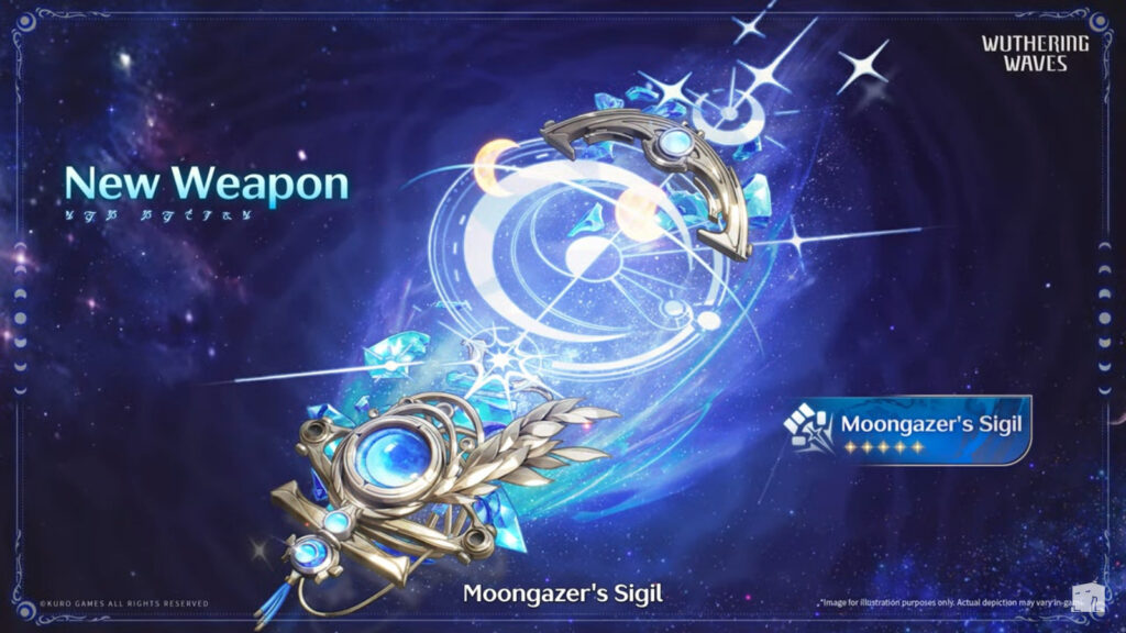 The weapon of Iuno, Moongazer's Sigil (image via Kuro Games)