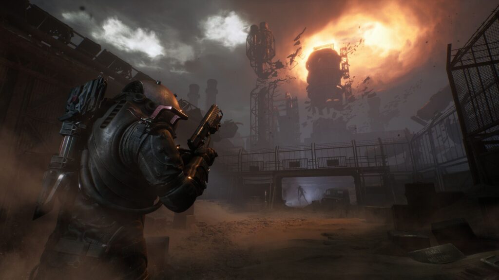 Cronos: The New Dawn takes place in a retro-futuristic Eastern Europe. (Image via Bloober Team)