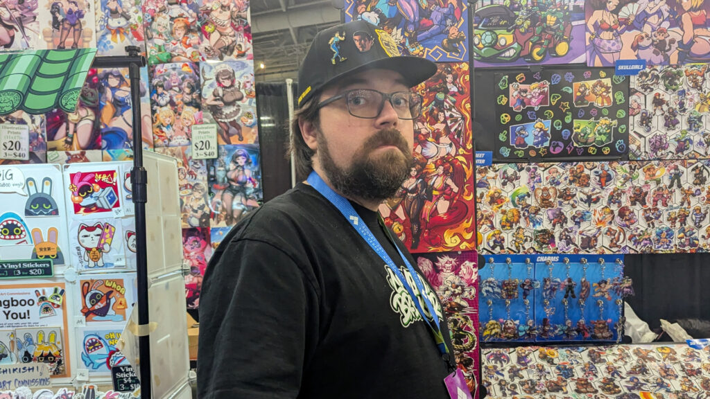 Cinamuffins at Evo Las Vegas 2025 (Image via esports.gg)