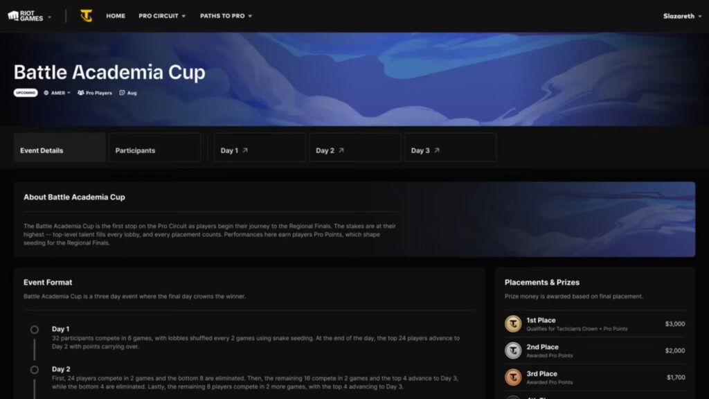 TFT esports hub preview (Image via Riot Games)