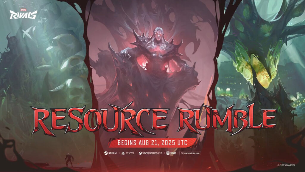Resource Rumble releases on August 21 for all platforms of Marvel Rivals (Image via NetEase Games)