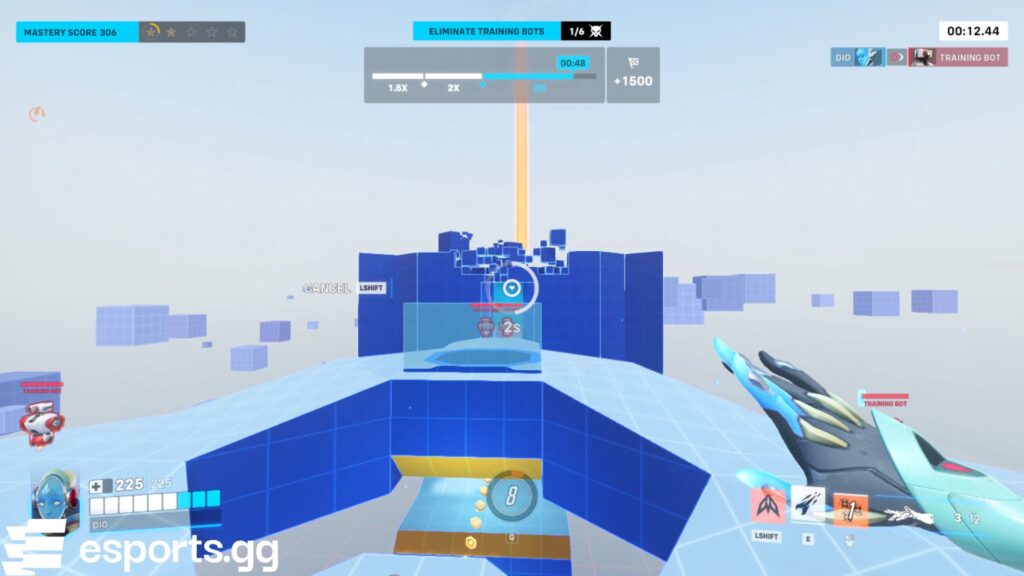 Echo's first course (Screenshot via esports.gg)