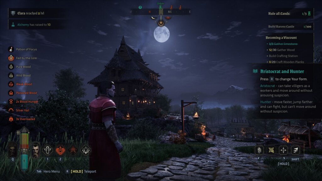 Bloodlord Rising features a wide array of building and customization options (Image via Toplitz Production)