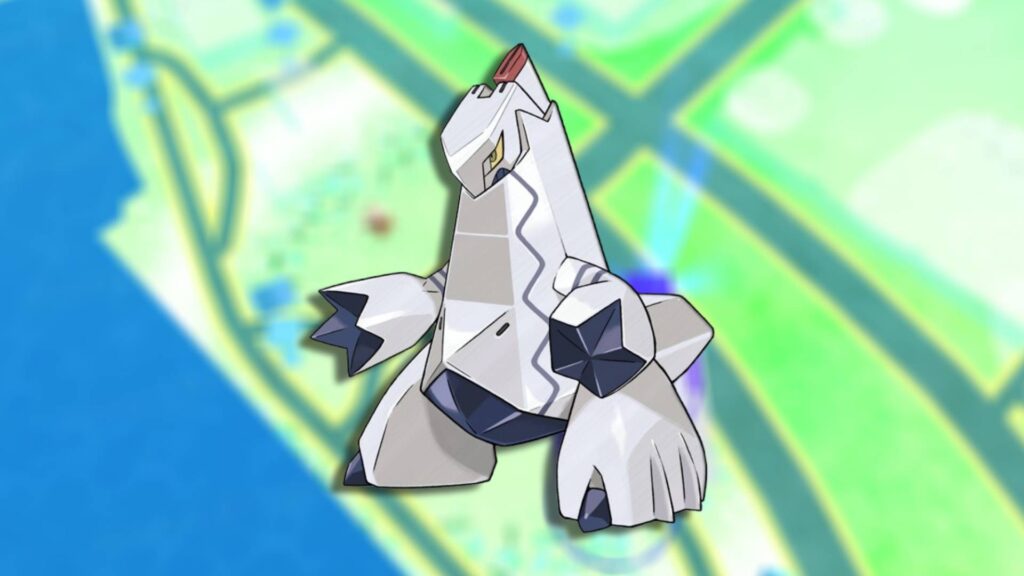 Duraludon, the featured Dynamax Pokémon for Pokémon GO's Steel Skyline event