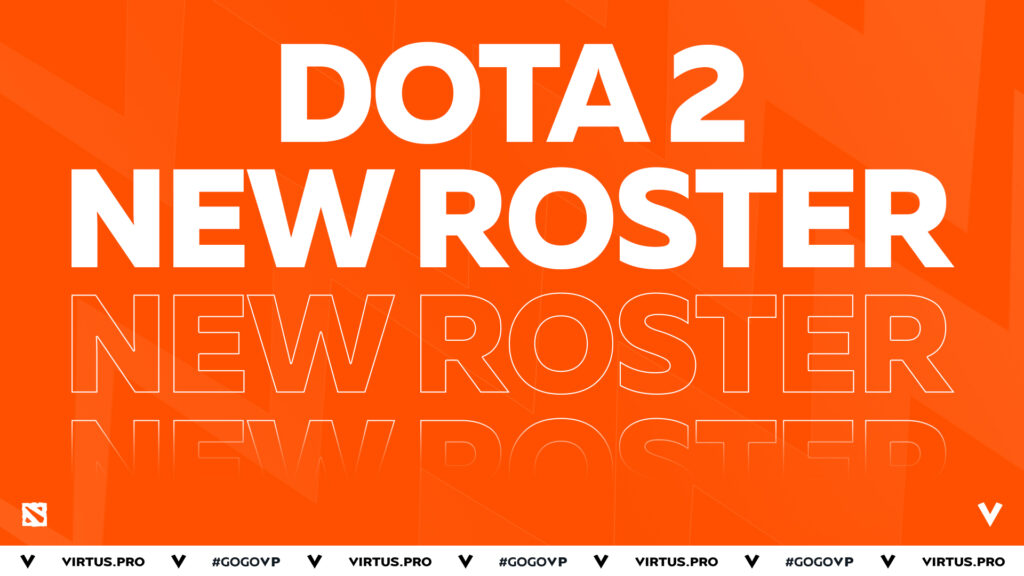 New roster graphic (Image via Virtus.pro)
