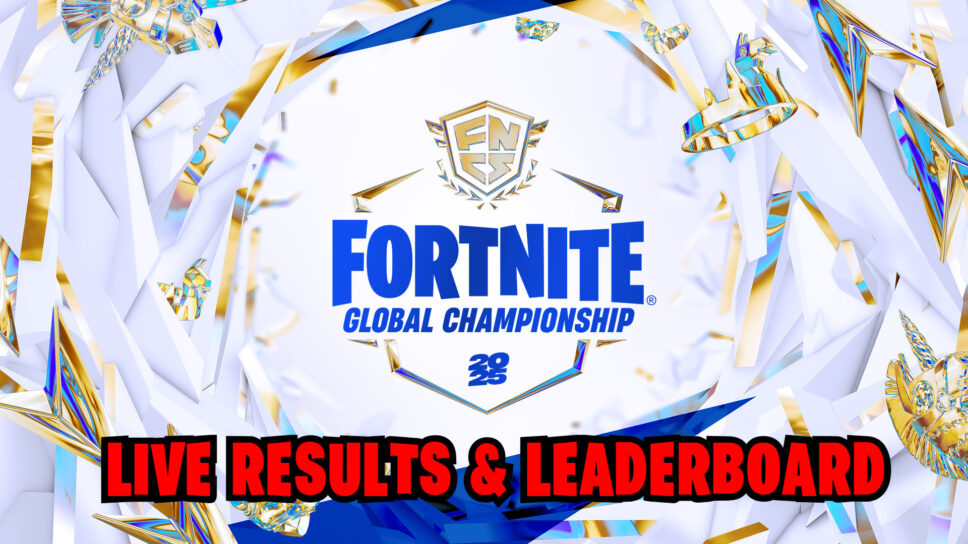 Fortnite Global Championship 2025: Live results & leaderboard cover image