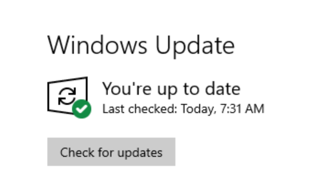 Update your PC 