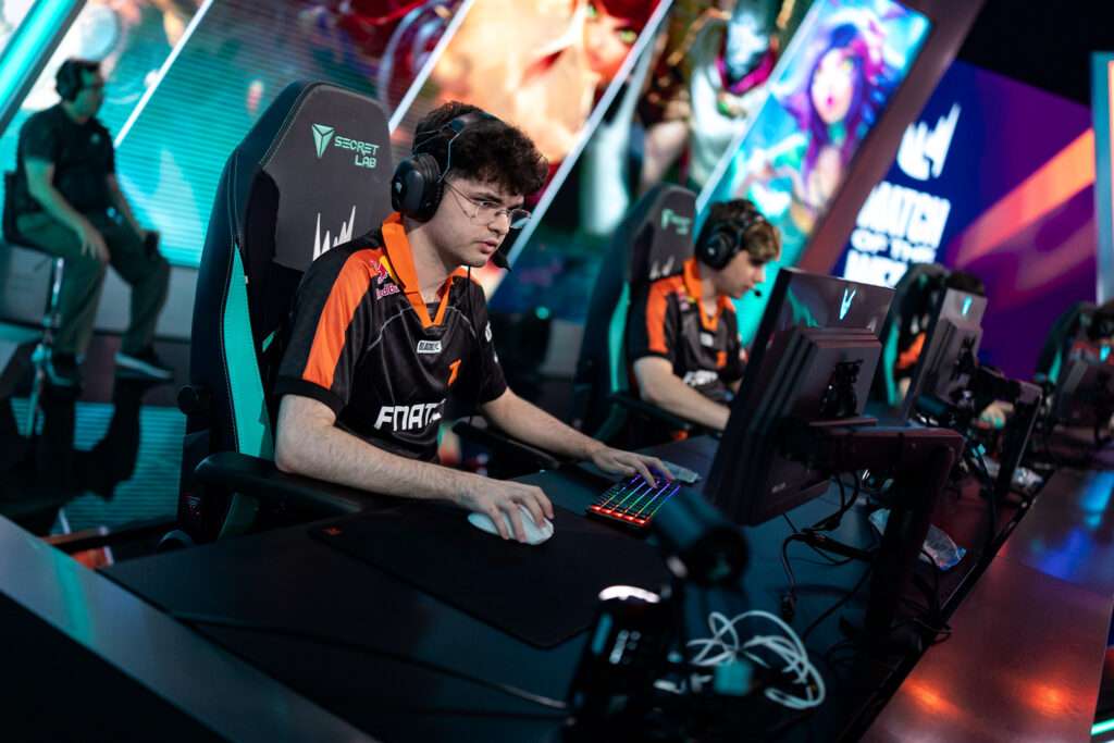 Fnatic | Oscarinin at LEC 2025 Summer (photo by Michal Konkol/Riot Games)