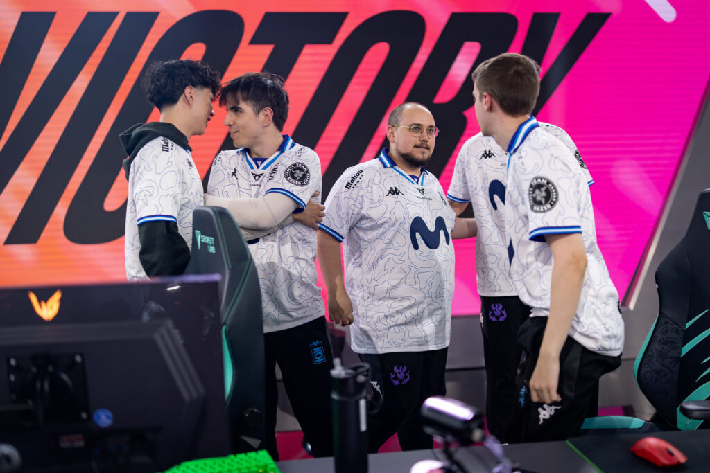 Movistar KOI at LEC 2025 Summer (photo by Michal Konkol/Riot Games)