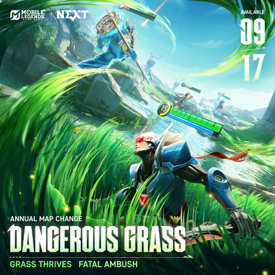 Tigreal ones said, "Only a coward hides in the bush." (Image via MOONTON Games)
