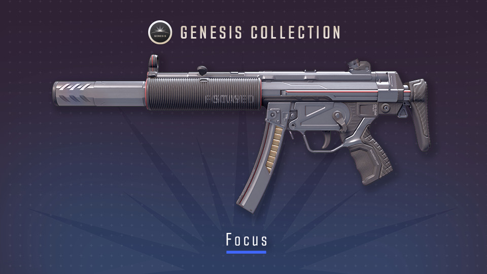 Focus, a Mil-Spec MP5-SD skin (image via Valve)