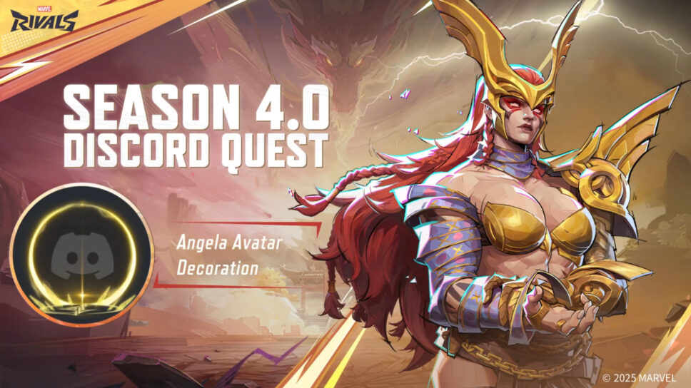Limited-time Marvel Rivals Discord Quest grants free Angela border cover image