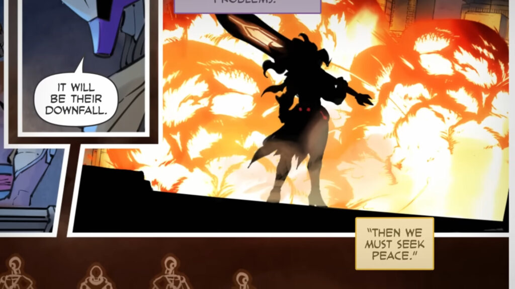 The panel from the new Overwatch 2 comic (Image via Blizzard Entertainment)