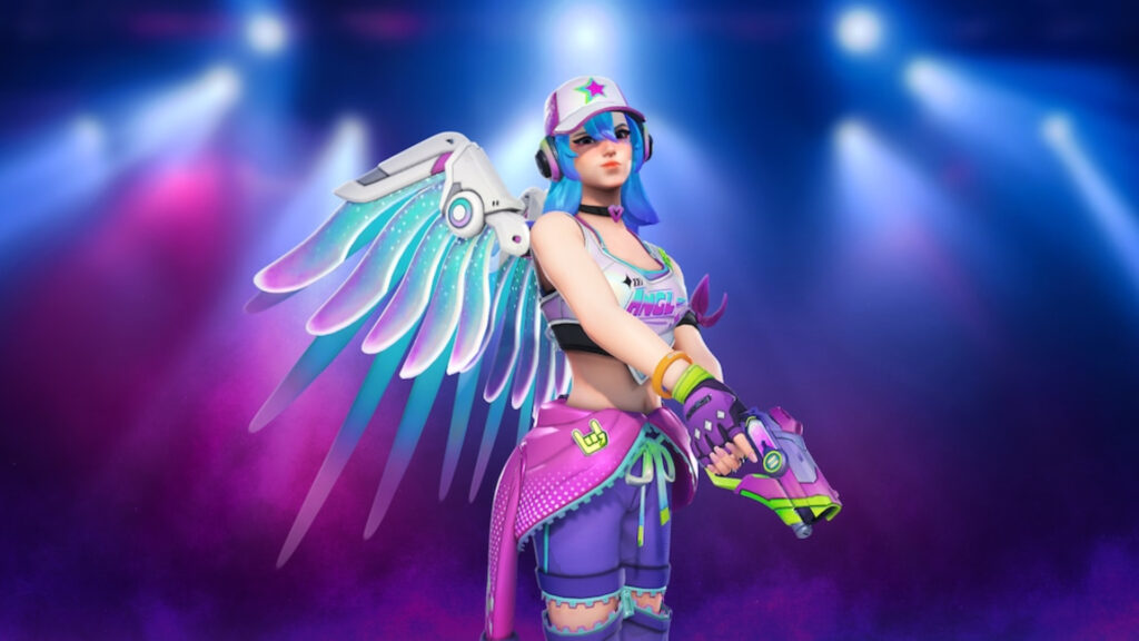 Music Festival Mercy skin (Image via Blizzard Entertainment)