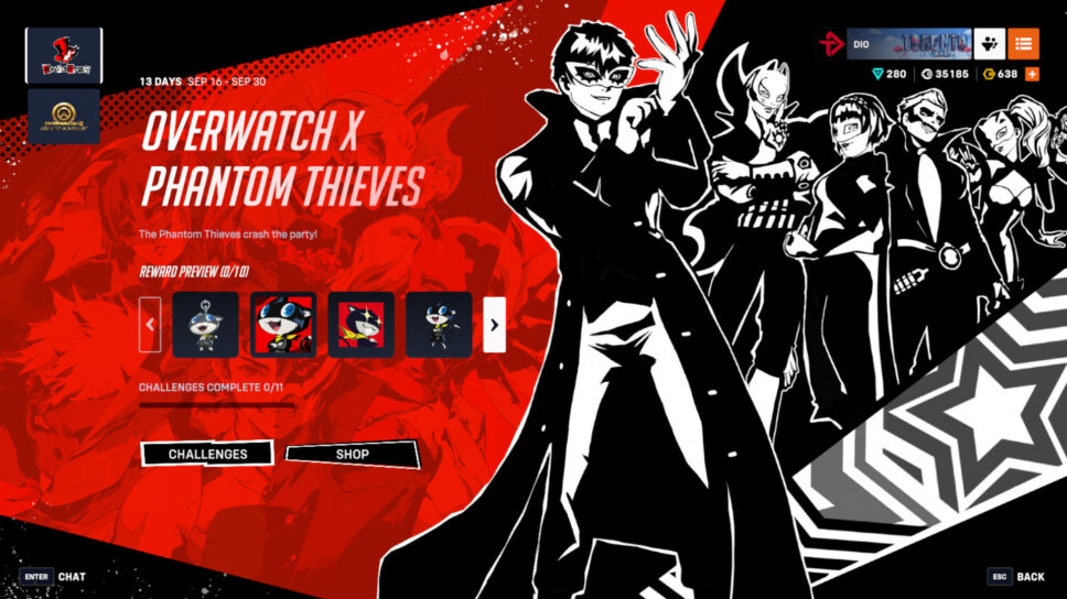 Overwatch 2 Phantom Thieves event guide: All challenges and rewards! cover image