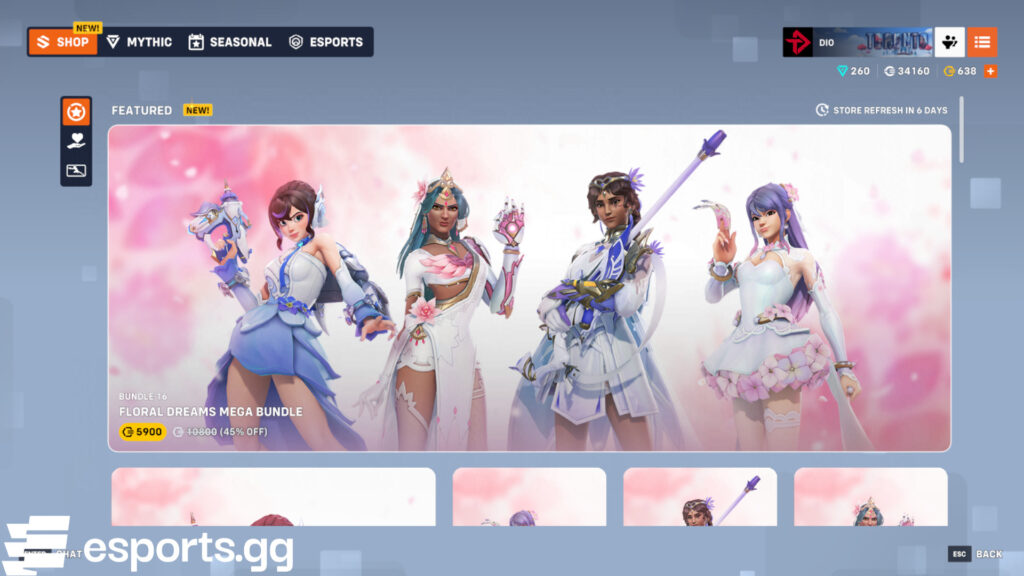 Overwatch 2 shop rotation
