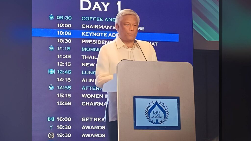 PAGCOR Chairman Alejandro Tengco (Image via Philippine News Agency)