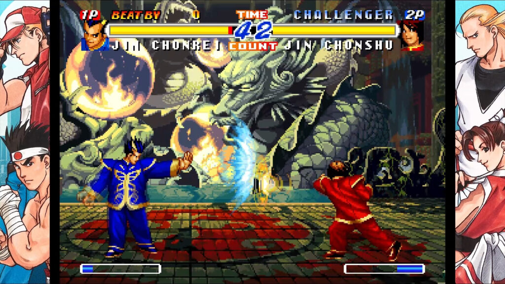 The game is now available on Steam (Image via SNK Corporation)