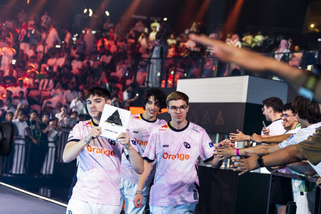 Karmine Corp at the Rocket League Esports World Cup 2025 (Photo via EWC | Viola Schuldner)