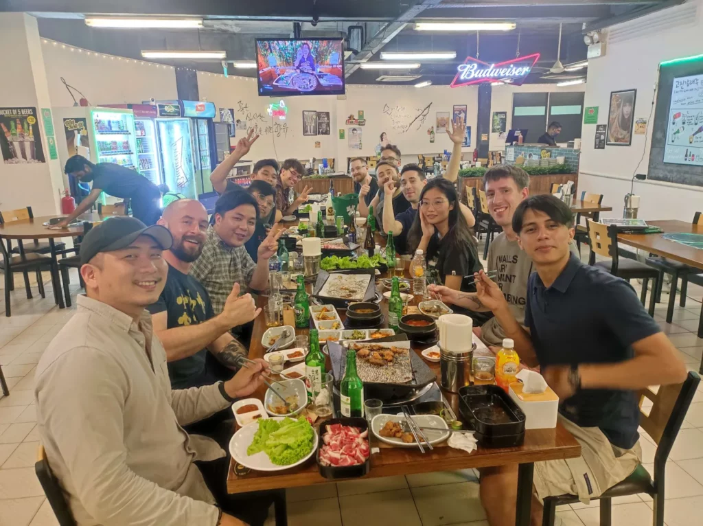 Crimson Witnesses community at The International 11 in Singapore