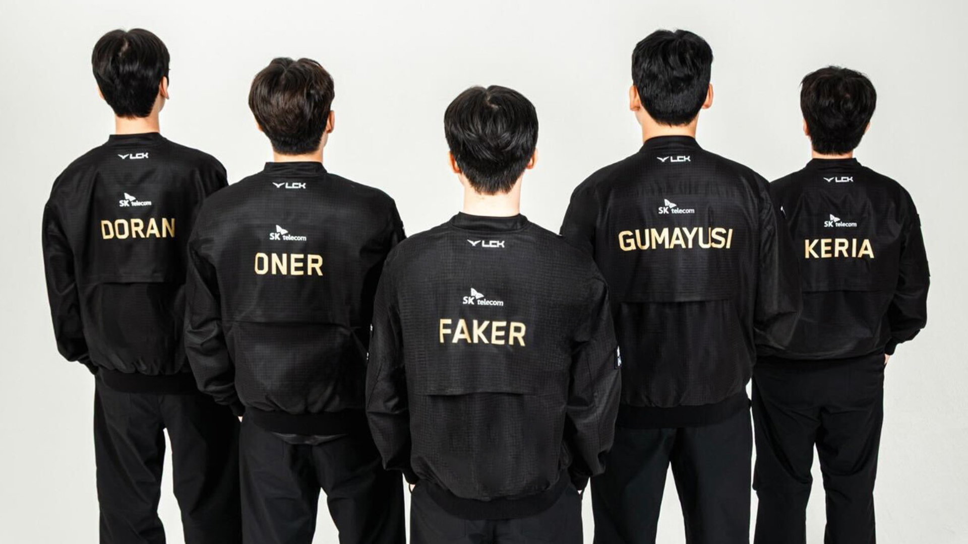 T1 UNIFORM LCK2025 FAKER ジャージ 黒 LoL] 2025 T1 Uniform Jersey – T1 Shop