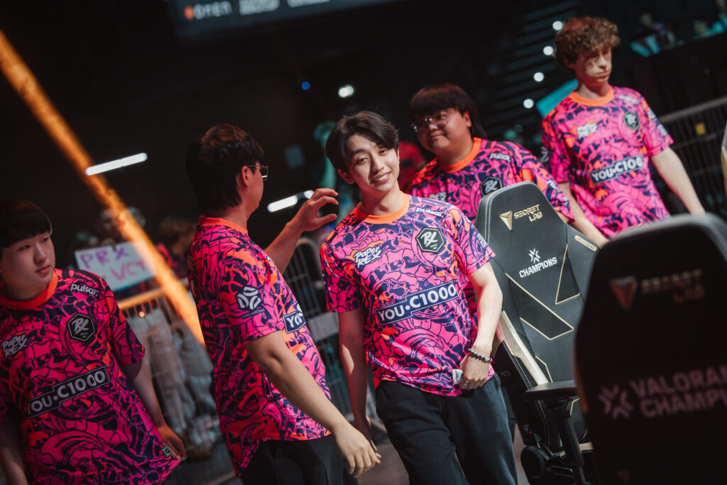 Paper Rex at VALORANT Champions 2025 (Photo via Riot Games | Colin Young Wolff)