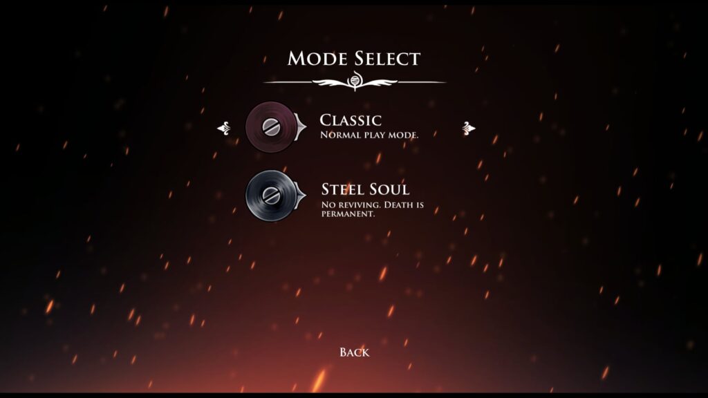 Steel Soul Mode is a difficulty where you don't get second chances. (Screenshot via esports.gg)