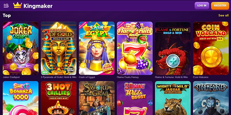 Kingmaker Casino: Top Destination for Pokies