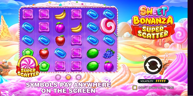 Sweet Bonanza: The Super Scatter Slot
