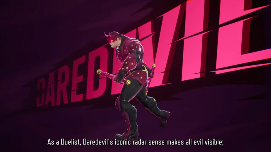 Duelist hero Daredevil in the upcoming season (Image via NetEase Games)