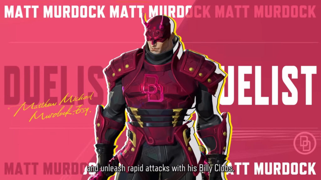 Daredevil in Marvel Rivals Season 4.5 (Image via NetEase Games)