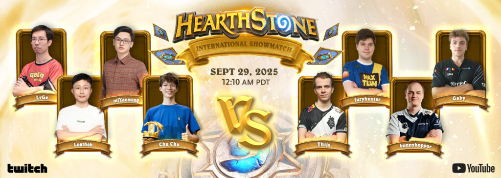 The eight invited players (Image via Blizzard Entertainment)