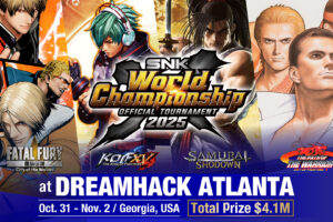 SNK World Championship 2025 heads to DreamHack Atlanta with $4.1 million prize pool!