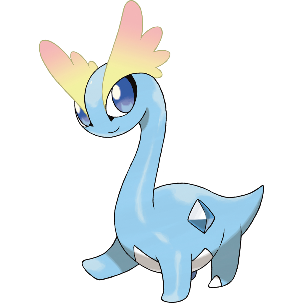 Amaura official Pokemon artwork