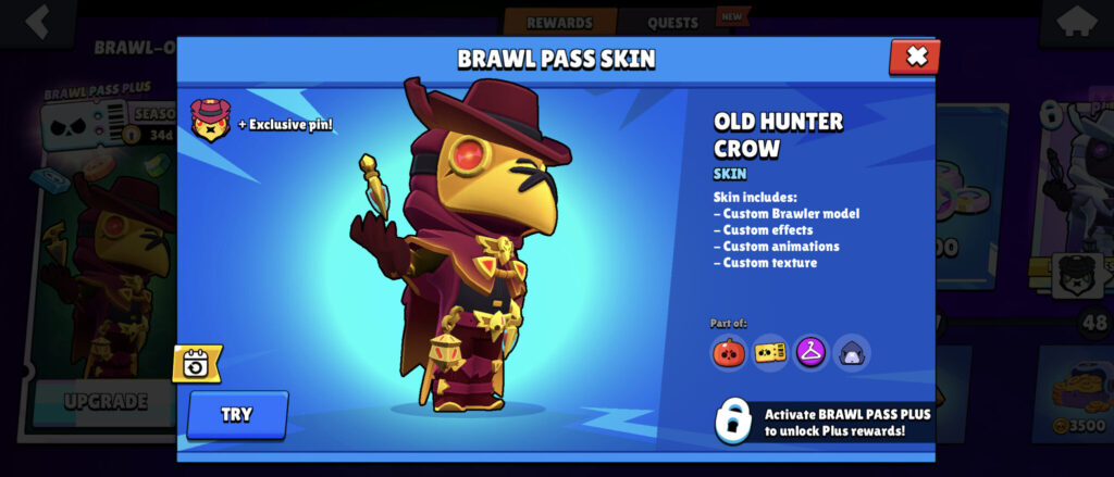 Old Hunter Crow (Image via esports.gg)