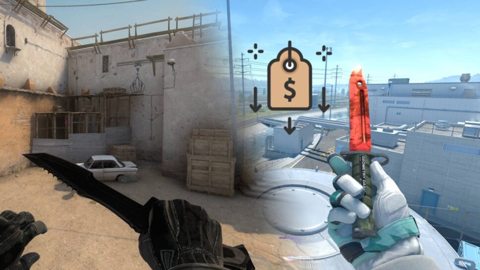 Valve breaks the skins market with trade-up contracts for CS2 knives cover image