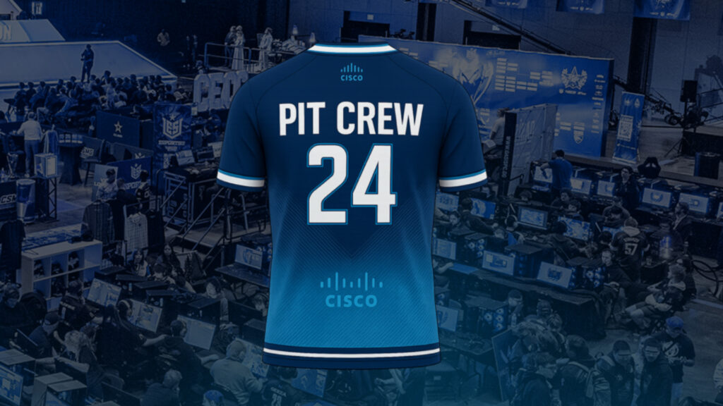 Students will also get exclusive Cisco Pit Crew jerseys (Image via CSMG)