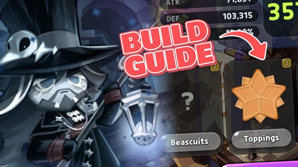 Cookie Run Kingdom Charcoal Cookie build guide: Best toppings and Beascuit cover image
