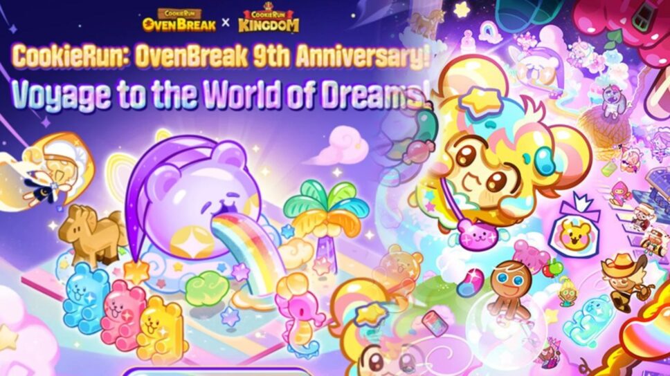 Cookie Run Kingdom: How to get all rewards from OvenBreak 9th Anniversary Event cover image