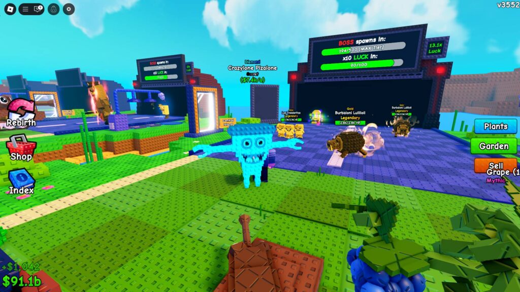 Crazylone Pizaione can appear in different colors depending on whether they’re mutated or not (Screenshot via esports.gg)