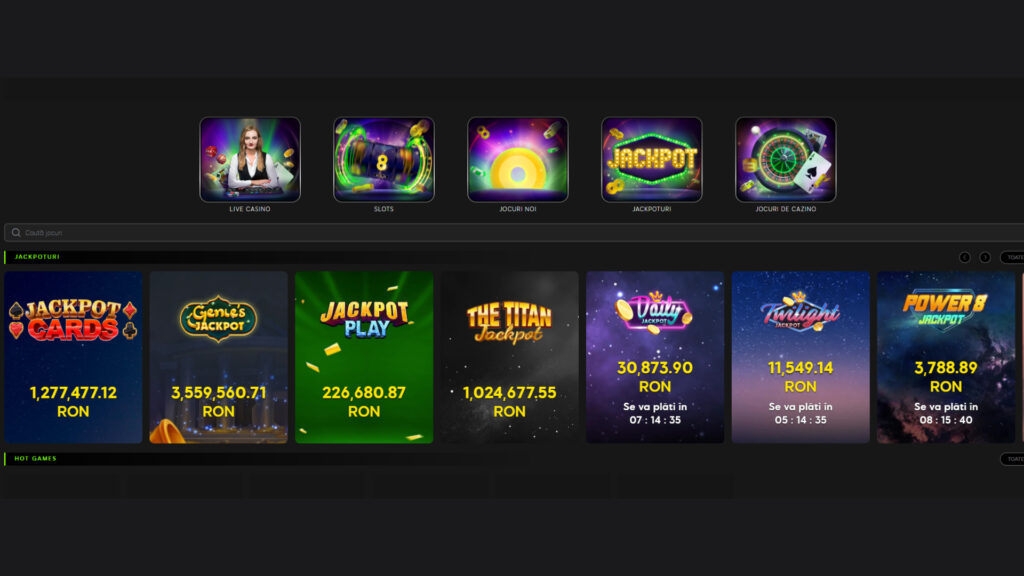 Some of the titles featured on 888 Romania's website (Image via 888 Romania)