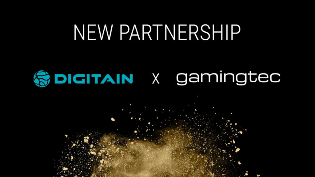 Digitain and Gamingtec partnership graphic (Image via Digitain)