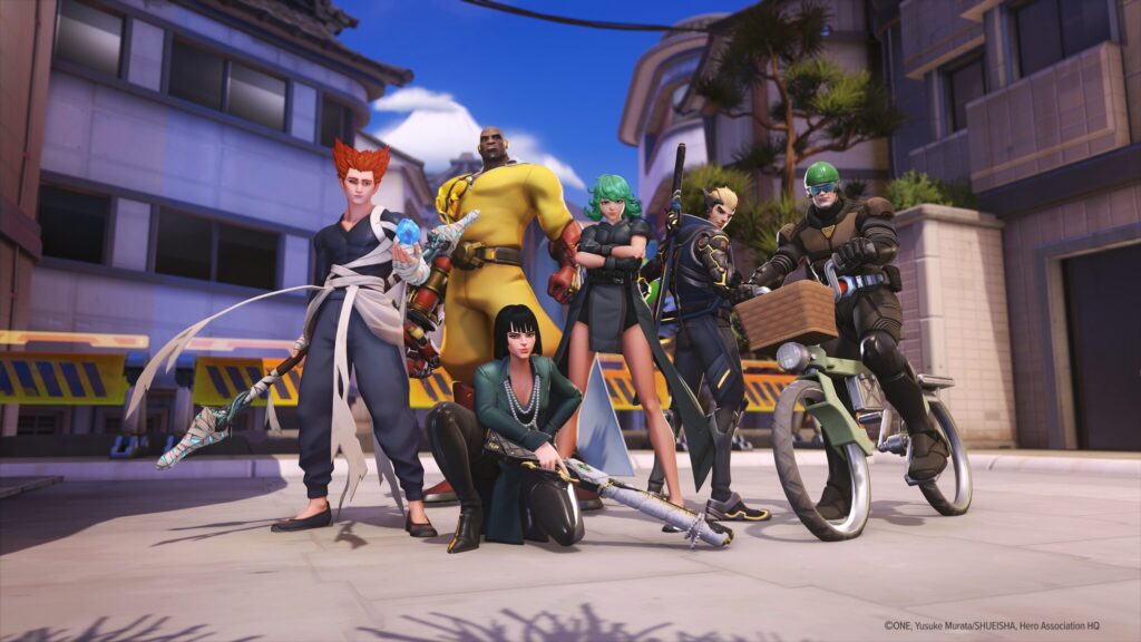 Overwatch 2 x One-Punch Man (Image via Blizzard Entertainment)