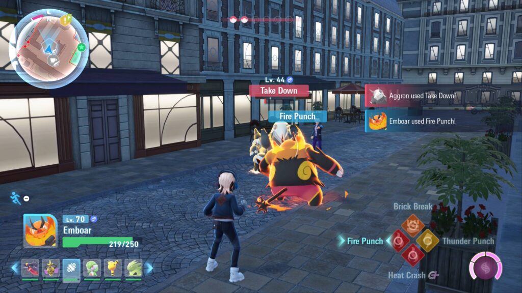 Battling with Emboar (Screenshot via esports.gg)