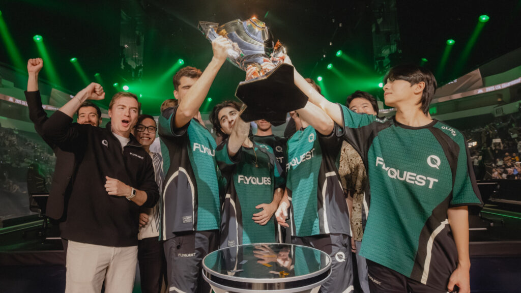 FlyQuest defeated VKS in the LTA 2025 Championship (Image by Stefan Wisnoski/Riot Games)